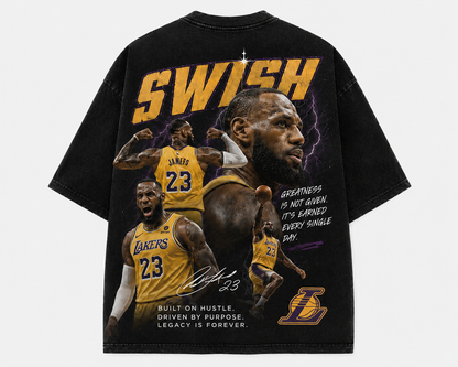 SWISH The King Vintage Tee