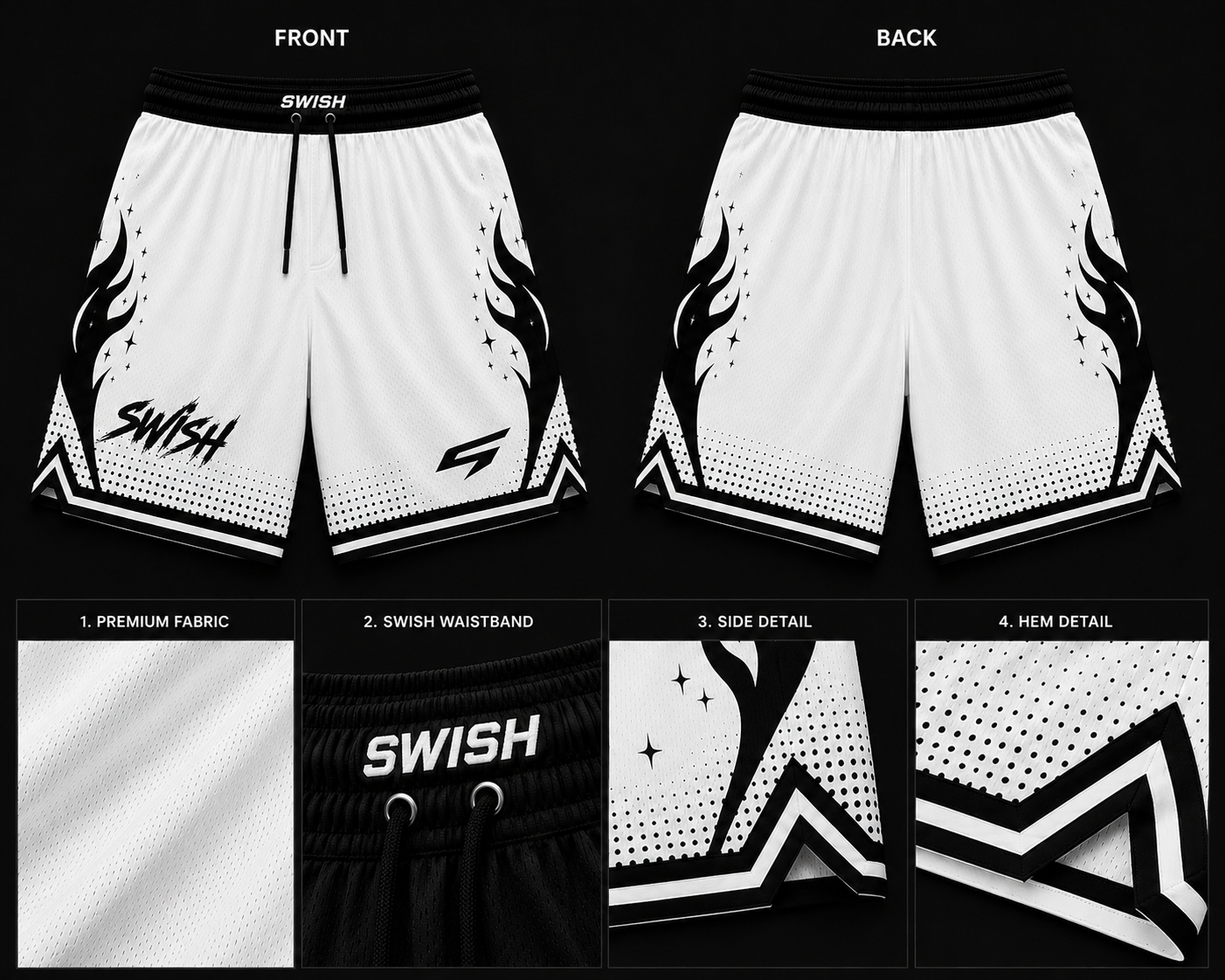 SWISH Mono shorts