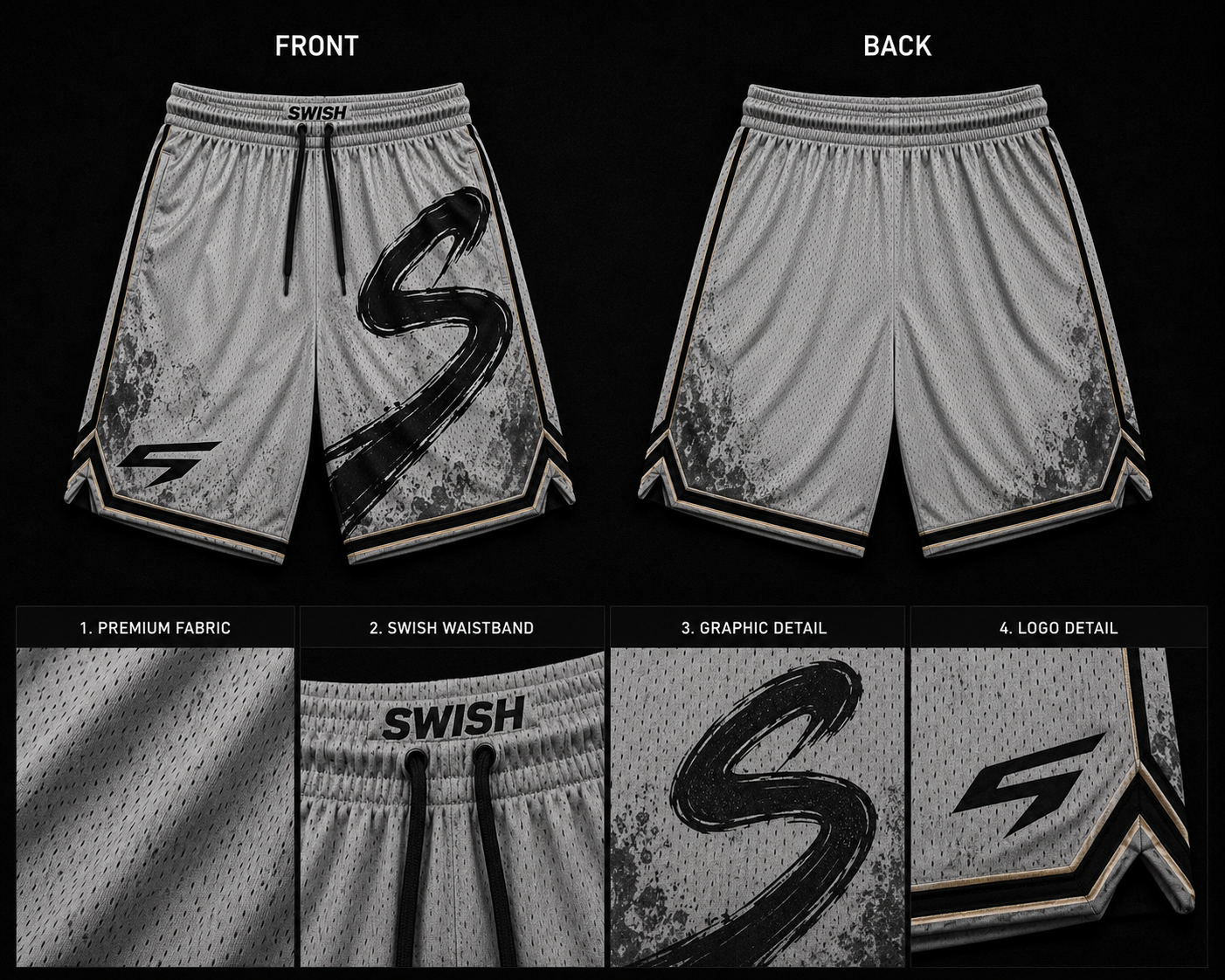 Swish Reign shorts