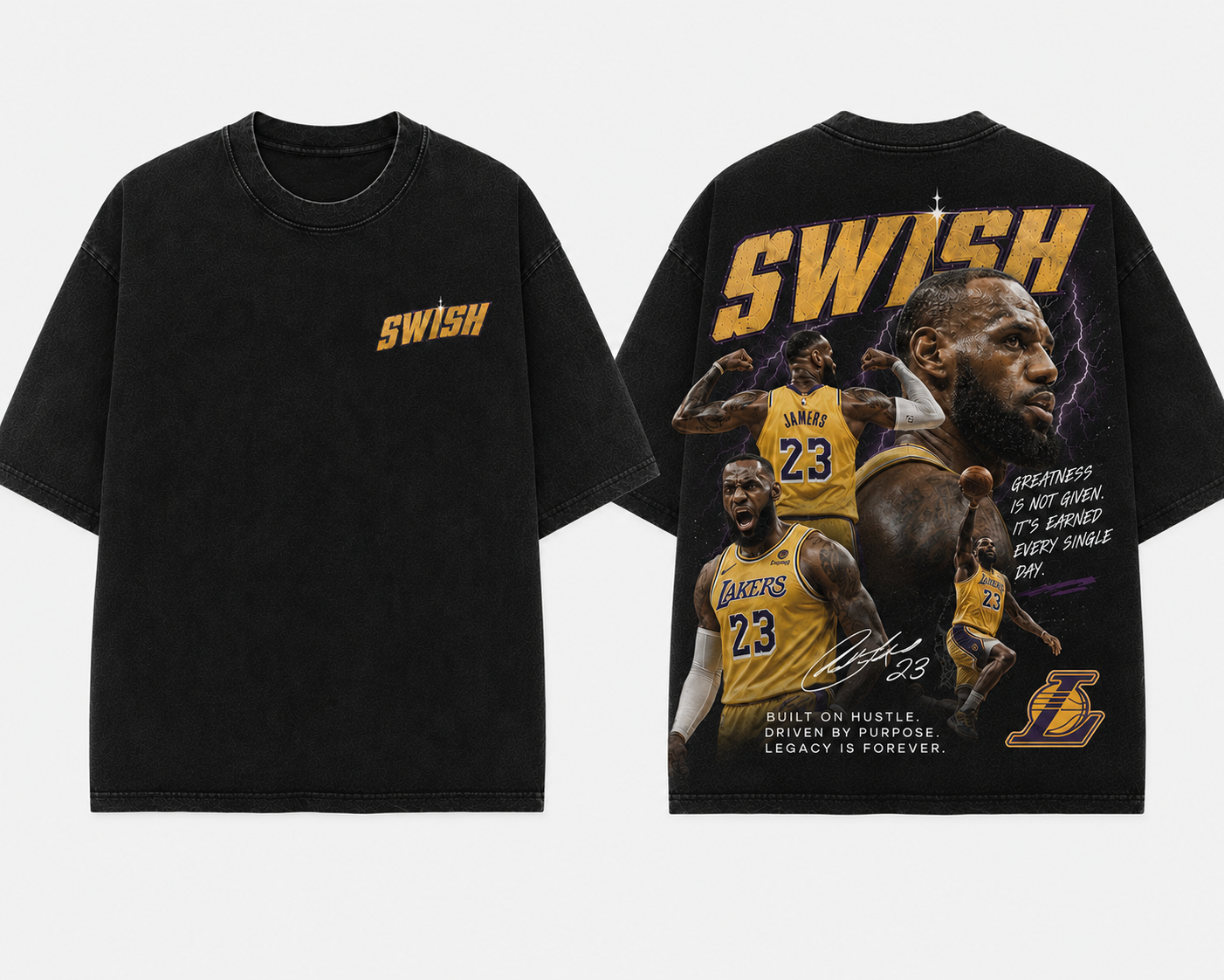 SWISH The King Vintage Tee