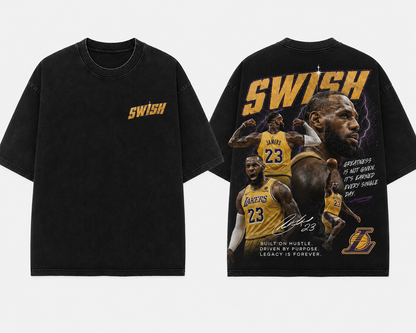 SWISH The King Vintage Tee